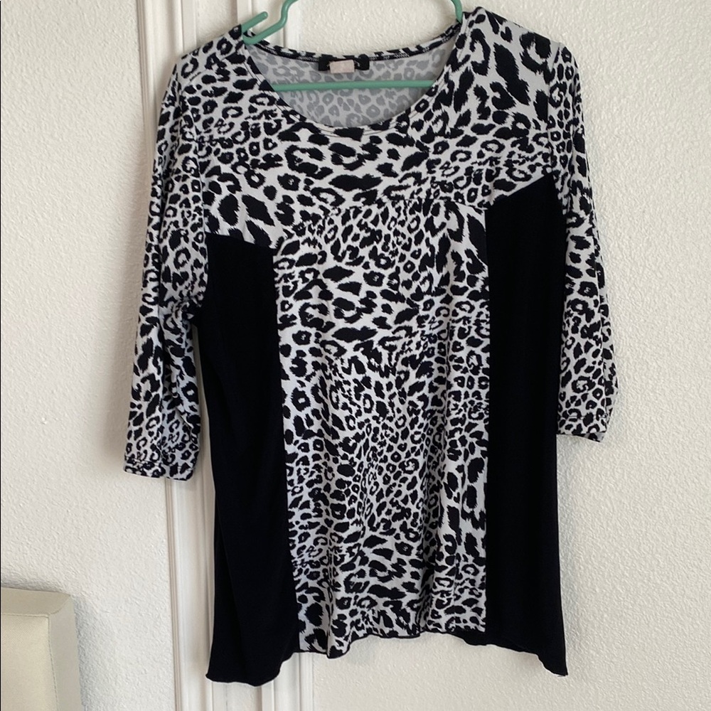 Leopard Print Women's Top